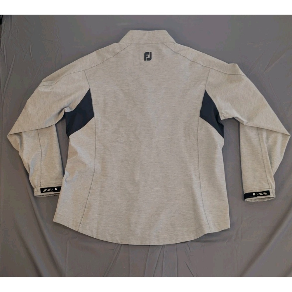 Footjoy Hydrolite Rain Jacket XL Womens DryJoys Grey Golf Full Zip New NWT 0016‎ - Picture 5 of 6